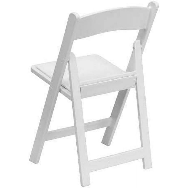 White folding top chairs walmart
