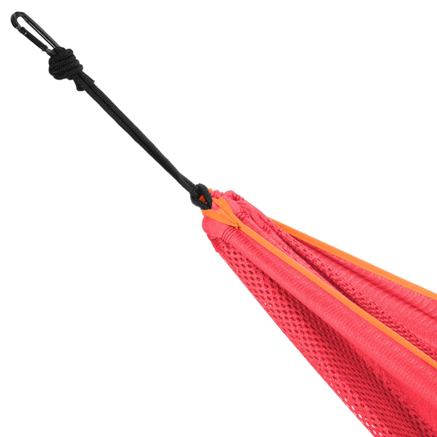 Vivere Polyester Mesh Double Hammock - Punch/Peach