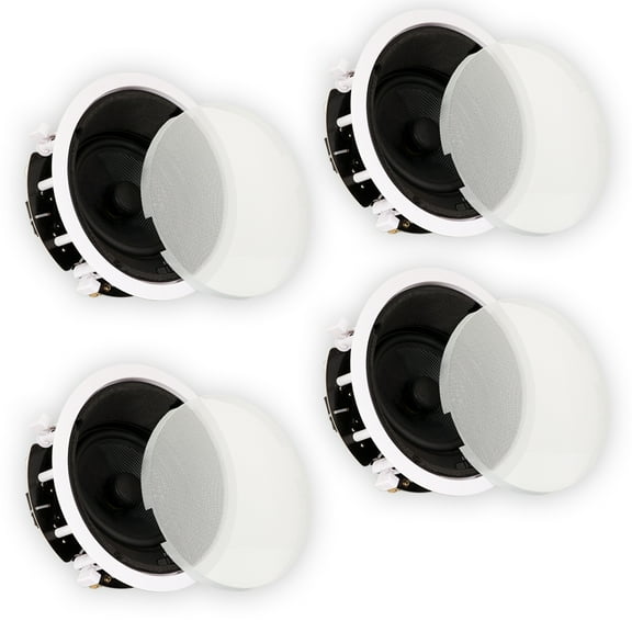 Theater Solutions TSS6A Home Theater Deluxe In Ceiling 6.5" Angled 4 Speaker Set 4TSS6A
