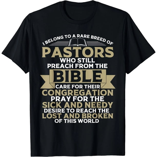 Playera Divertida para Pastores - Regalo de Agradecimiento para Predicadores Cristianos Mujer