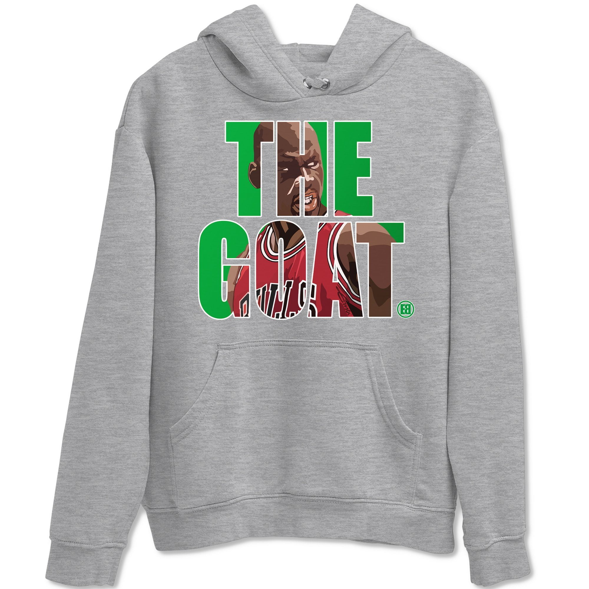 365 Printing - The Goat Hoodie Jordan 1 Lucky Green Match Outfits - AJ1  Shoe Matching Tops (Heather Grey / Medium) - Walmart.com - Walmart.com