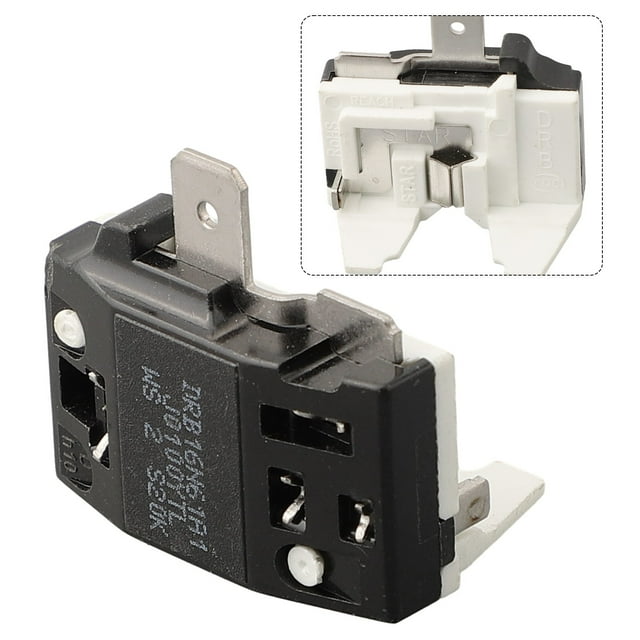 BTOER 110/220V Refrigerator PTC Starter Relay Compressor Overload 1/2-1/6HP Overheat Protector Compressor Equipment Tool