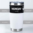 thumbnail image 5 of Vasos de Acero Inoxidable - Termo Tumbler | Vaso Térmico de 20oz - 600ml | Mantiene la Temperatura Entre 8 y 24 Horas - Bebidas Frías y Calientes | Tapa Antiderrame - Ideal para blanco 20oz - 600ml NORDAY 20TBLACK, 5 of 5