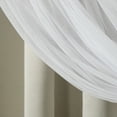 thumbnail image 6 of TOWN & COUNTRY LUXE Talia Double Layer Indoor Curtains, Sheer and Room Darkening Blackout, Grommet Top, Energy Efficient, 2-Pack Set, 52"x84", Cloud Grey, 6 of 11