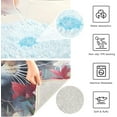 thumbnail image 5 of Dreamtimes Bathroom Rug Toiletry Mat Set Painting Longhair Cat Print, Soft Absorbent Bath Rug and U-Shaped Contour Toilet Rug, Non-Slip Bath Carpet Bath Mats for Bathroom 24"x16"+24"x20", 5 of 5