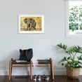 thumbnail image 3 of Art.com Safari Elephant Art Print by Madelaine Morris, White Frame Wall Art, 29" x 21", 3 of 5