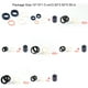 thumbnail image 3 of Junta de polvo de horquilla delantera de bicicleta práctica de riesgo, anillo de espuma de 36mm, Kits de reparación estables duraderos, piezas Ciclismo  1 juego de juntas antipolvo de horquilla 34 mm Sonducket OD025805-03, 3 of 6