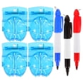 thumbnail image 3 of Miangastore ABS Blue Alignment Tool 7Pcs For Professional Golfers At Practice Range, 3 of 8
