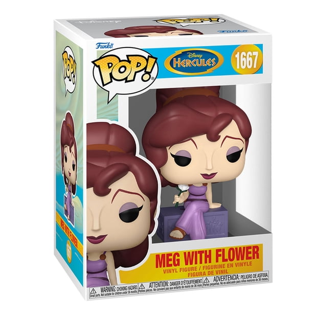 Figura Coleccionable Funko Pop Disney Hercules Meg con Flor 1 Pieza