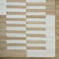 thumbnail image 6 of Hauteloom Soren Jute Living Room, Bedroom Area Rug - Traditional, Transitional - Light Silver, Tan, Ash - 18" Sample, 6 of 6