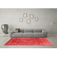 thumbnail image 3 of Ahgly Company Indoor Rectangle Oriental Red Industrial Area Rugs, 5' x 8', 3 of 4