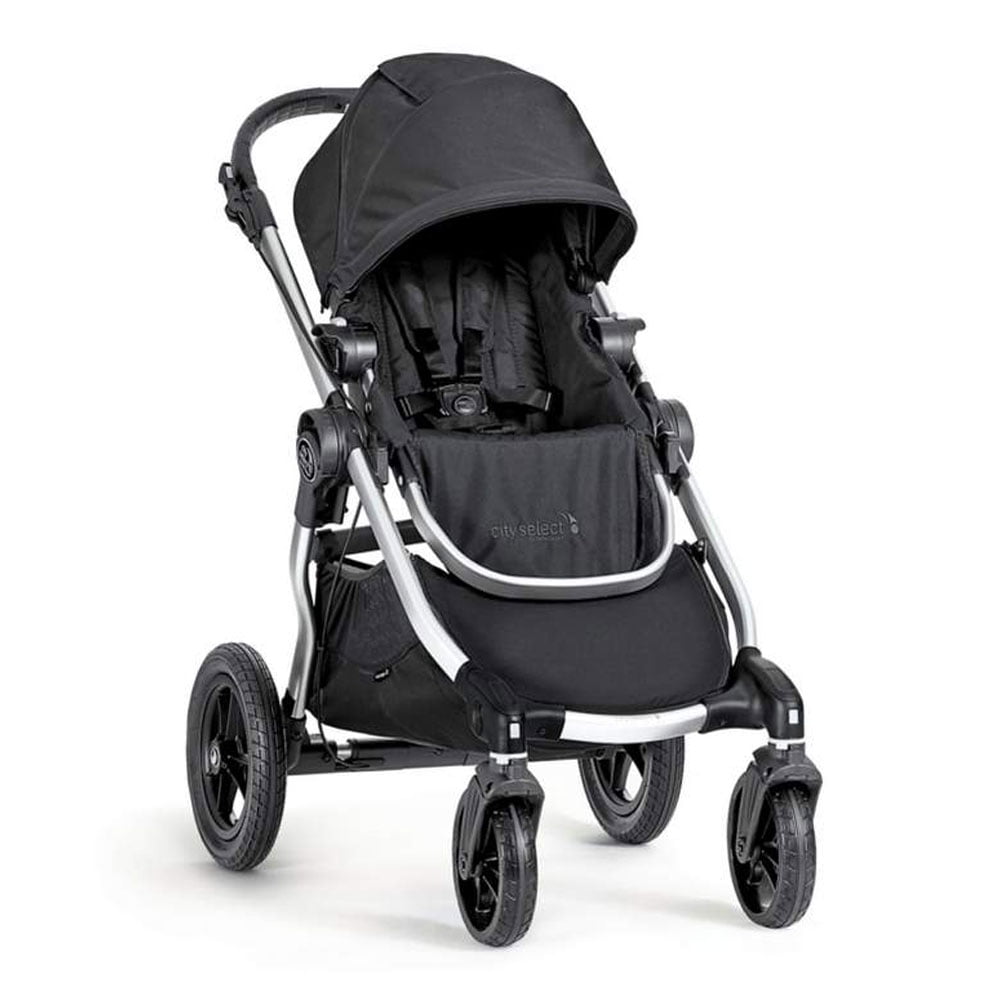Onyx Baby Jogger City Select Silver Frame Stroller