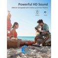 thumbnail image 4 of Portable Bluetooth Speaker, Lenrue Ipx5 Waterproof Shower Speaker With High-definition Stereo, 8 Hours Of Play Time, Built-in Microphone, Suction Cup, 4 of 5