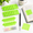 Fluorescent Green-Fluorescent Color, variant on 800 Sheet Morandi Gray Morandi Color Transparent Sticky Note Set with Dual-Tip Marker
