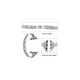 thumbnail image 2 of WorryFree Gadgets Correa delgada y brillante compatible con Apple Watch Band 38/40/4 mm, 42/44/45 mm iWatch Metal Strap Series 8 7 6 SE 5 4 3 2 1 para mujeres y niñas (38/40/41 mm, plateado), 2 of 3