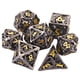 thumbnail image 2 of Juego de dados de mazmorras y dragones Juego de dados Dnd de metal Juego de dados de juego de rol de dragón poliédrico hueco 7Cps con caja de metal de regalo Adecuado para regalos D&D Juegos de mesa T, 2 of 5