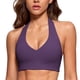 thumbnail image 1 of Top Deportivo INGIA Halter Longline con Relleno para Yoga Morado Talla S, 1 of 4