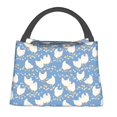 thumbnail image 1 of Fotbe Funny Chicken Bolsa Térmica Portátil con Estampado, Bolsa de Entrega de Alimentos Aislada, Bolsa Reutilizable de Gran Capacidad para Comidas y Supermercado, 1 of 6
