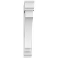 thumbnail image 2 of 3"W X 20"D X 20"H Standard Imperial Architectural Grade Pvc Bracket With Traditional Ends, 2 of 8