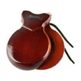 thumbnail image 2 of HUASHENG 2PC Solid Wood Castanets For Percussion Spanish Musical Instrument Pair Smooth Finish Lightweight Design Adult Musician Portable Traditional, 2 of 5