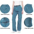 thumbnail image 4 of White Sierra Women's Sierra Point Convertible Pants - 29" Inseam, Xsmall, Blue Sea, 4 of 7