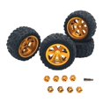 thumbnail image 1 of Juego de 4 Ruedas y Neumáticos para Coche RC CUTICAT 1:12 1:14 Oro, 1 of 7