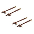 thumbnail image 1 of Oleegame 2PC Spoon And Lid Rest Chopsticks Rack Simple Tableware Chopsticks Modern Holder Chinese Kitchen，Dining Bar Brown, 1 of 9