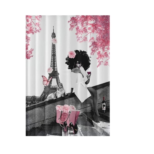 African American Shower Curtain