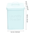 thumbnail image 2 of Phenofice 1 Set Laundry Powder Container Dishwashing Liquid Dispenser Iron Simple Design Home Use, 2 of 7