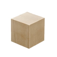 10 Pcs 2-1/2" Wood Block / Cube