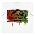thumbnail image 2 of Playera Para Niño Jurassic World Jurassic World Cuello Redondo Manga Corta Talla 6 Blanco, 2 of 2