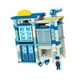 thumbnail image 5 of Bloques de construcción DIY Casa Juguetes de madera Kit de construcción Juguete educativo Estación de policía, 5 of 9