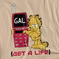 thumbnail image 2 of Garfield T-Shirt Get A Life Unisex Graphic Tee For Men & Women, 2 of 7