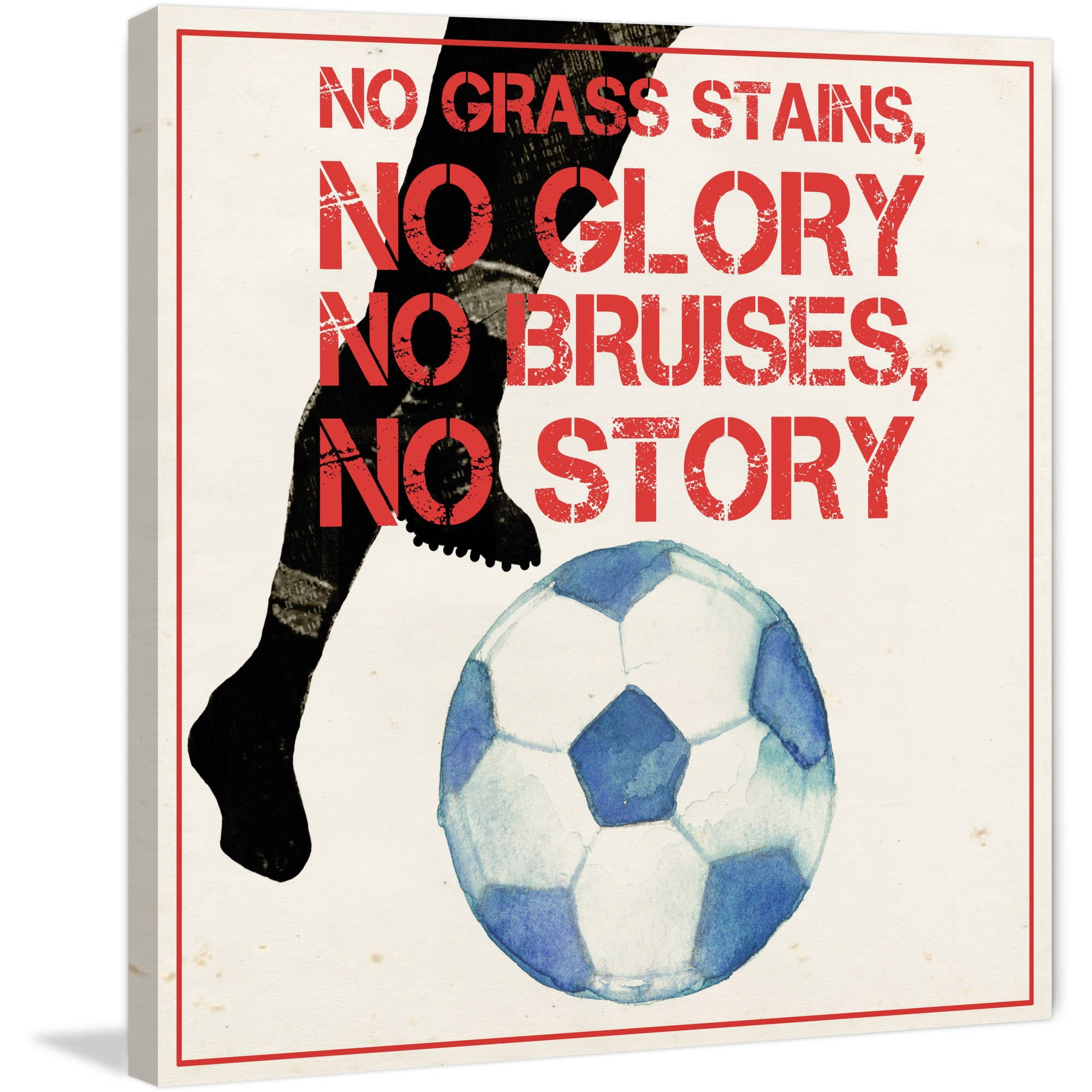 Marmont Hill "Sports Epigram I" Painting Print on Wrapped Canvas