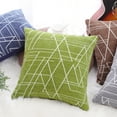 thumbnail image 6 of PiccoCasa Pack of 2 Throw Pillow Covers 18"x18" Decorative Cushion Covers, 24#, 6 of 8