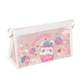 thumbnail image 2 of Trousse Transparente Dessin Animé Grande Capacité Sac de Rangement Simple Collège Lycée Japonais, 2 of 4