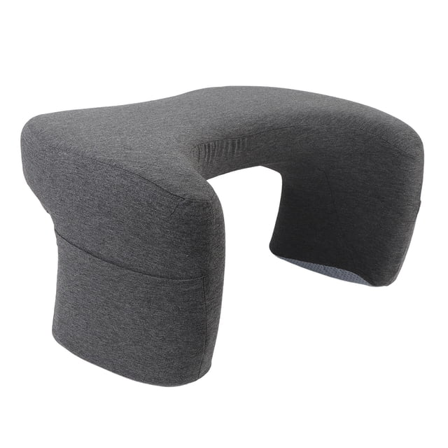 Armrest Gaming Pillow, Breathable Comfortable Memory Foam Laptop Table Pillow Spacious Space 4 Zone Design for Sofa