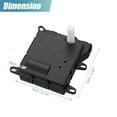 thumbnail image 4 of AC Temperature Heater Blend Door Actuator for Ford Expedition 2002-2017 for Lincoln Navigator for Mercury 1L2Z-19E616-BA, 4 of 6