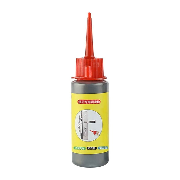 Extra Fine Dry Graphite Lubricants Bottle,Lock Cylinder Graphite Lubricant Powder,Graphite Lock Lubricant,Car Lock Lubrication Solution,Multifunctional Lock Lubricant Powder,Graphite Powder