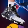 thumbnail image 5 of New Outdoor Basketball Sneakers, Stylish Lace-Up Rubber Athletic Footwear, Comfortable And Breathable Shoes for Men, 5 of 8