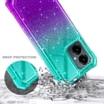 thumbnail image 5 of NGB SUPREMACY For Cricket Icon - 2026 / AT&T Propel 3 5G Phone Case Tempered Glass Screen Protector Full-Body Protective Shockproof Bumper Cricket Icon 2026 / ATT Propel 3 Case Cover, 5 of 6