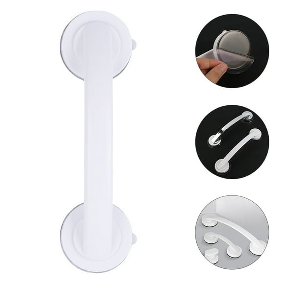 CRAFTHROU Barra De Sujeción Para Ducha Con Ventosa Para Pared Superficies Lisas Sin Daño