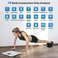 thumbnail image 5 of ABLEGRID Smart Accurate Digital Bathroom Scale with Bluetooth App, White, 400lb Capacity, 5 of 10