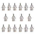 thumbnail image 2 of 16 Piezas de Clavos para Zapatillas de Atletismo, Clavos para Pista, Clavos para Adultos, Clavos Portátiles de Acero para Pista Y Campo, para Competic Uñas cortas plateadas, 2 of 8