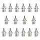 thumbnail image 2 of 16 clavos de repuesto para zapatillas de atletismo, clavos de metal prácticos para adultos. Uñas cortas plateadas, 2 of 9