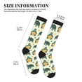 thumbnail image 2 of Lsque Cartoon Turtles Pattern Sport Compression Socks for Men & Women 15-20 mmHg Knee High Nurse Pregnant Running Medical and Travel Athletic, 2 of 6