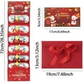 thumbnail image 3 of Christmas Cash Gift Envelope, Christmas Money Holders for Cash, 6 Slots Christma Cash Envelope, DIY Surprise Xmas Gift Card Holders for Men Women Kids, 3 of 7