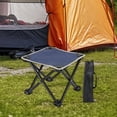 thumbnail image 5 of yotijay Camping Stool Lightweight Ottoman Foot Rest Stool for Park Backpacking Patio Blue, 5 of 9