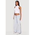 thumbnail image 3 of Women's Open Side Tie Wide Leg Jeans, 3 of 5