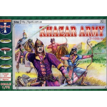 1/72 Khazars Army VII-X Century (12 Mtd & 12 Foot)